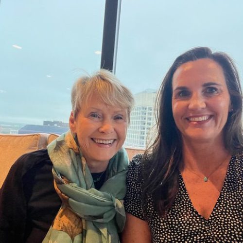 Kristen and Carol Balint